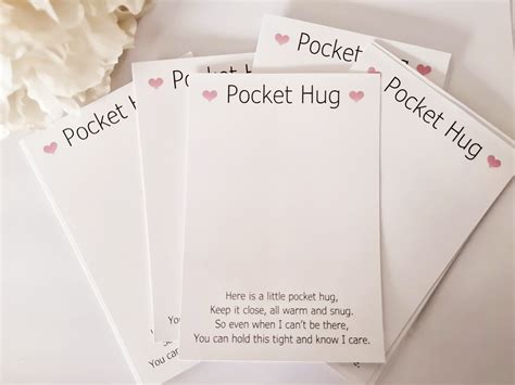 Pocket Hug Template